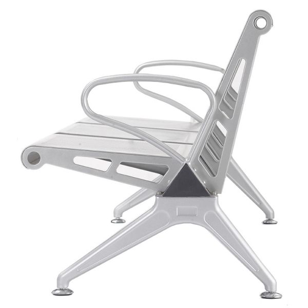 Stainless Steel Waiting Chair for Airport Bank and Hospital Customer Provided Comfort