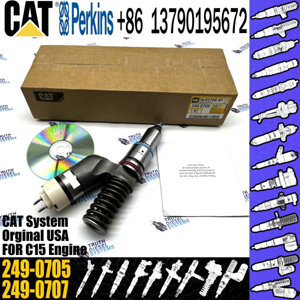 Excavator Parts C15 Engine Injectors 249-0705 249-0713 2490705 2490713 Fuel Nozzle For CAT