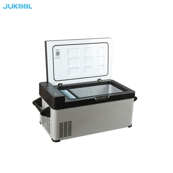 Buy Compressor Camping 30L DC12V Dual Room Car Mounted Freezer at wholesale prices