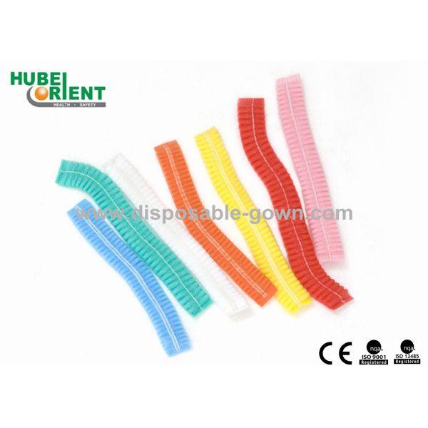 Buy Single Use Nonwoven Medical Mob Cap With Double Elastic at wholesale prices