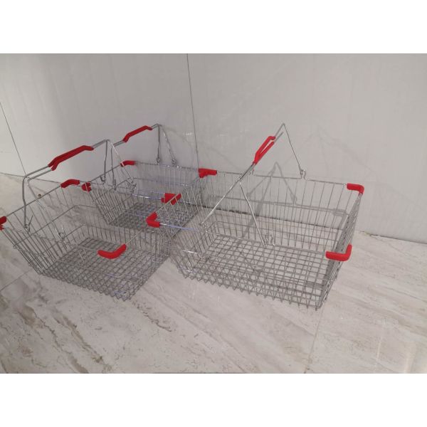 OEM Wire Grocery Basket , TGL Basket For Grocery Shopping CE Certificates