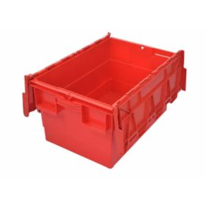 Custom Storage Nesting Tote Boxes With Attached Lids