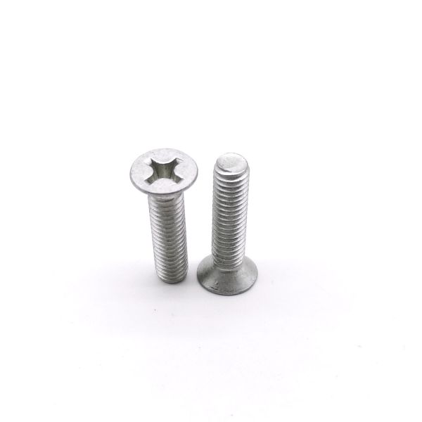 Buy Mild Steel Phillips Flat Head Stainless Steel Machine Screws Dacromet at wholesale prices