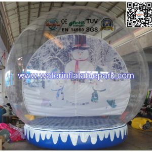 Advertising Inflatable Igloo Tent Snow Globe Showing SGS / EN14960