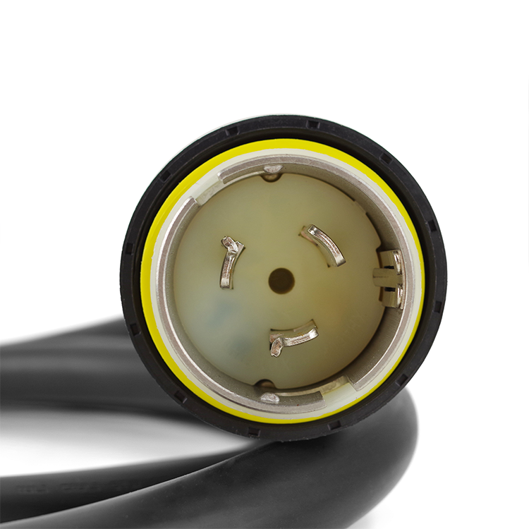 Marine Shore Power Cord SS2-50 Male to Female 50A 125V/250V 100FT 6FT/8FT/10FT/12FT/25FT Length Copper Conductor Material