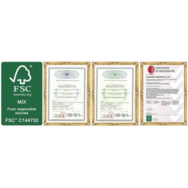 Waterproof White Color Thermal Self Adhesive Sticker Paper 21cm x 50m Custom