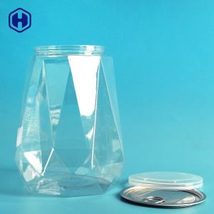 Durable Reusable Transparent Cylinder Container Eco Friendly 1630ml