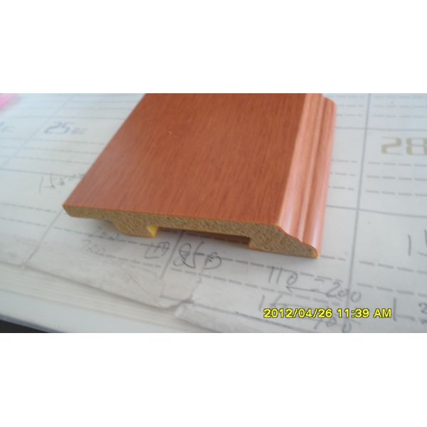 WPC Cabinet Plastic Profile Extrusion Line , WPC Sofa Profile Production Machinery