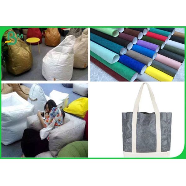 1025D 1056D Waterproof Tyvek Fabric Paper For Handbags Making 