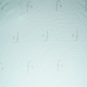 China Pure White TUV 180gsm Mattress Ticking Fabric 100 Polyester Interlock Fabric on sale