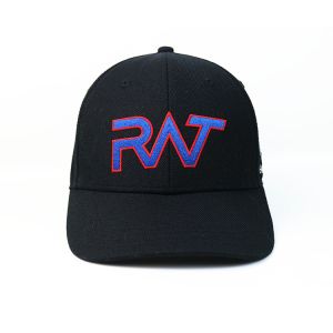 China Flat Youth Baseball Caps Embroidered , Cotton Promotional Baseball Hats on sale