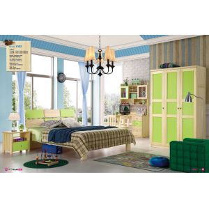 Quality children pine bed room set furniture,#1002 for sale