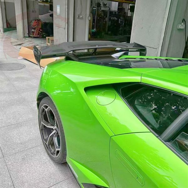 For Lamborghini LP580 LP610 Carbon Fiber Body Kit LP580 LP610 Upgraded VORS Style Carbon Fiber Spoiler Wing