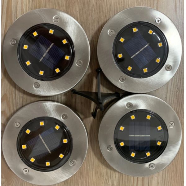 Black 0.5W 2V LED Underground Lights For Garden