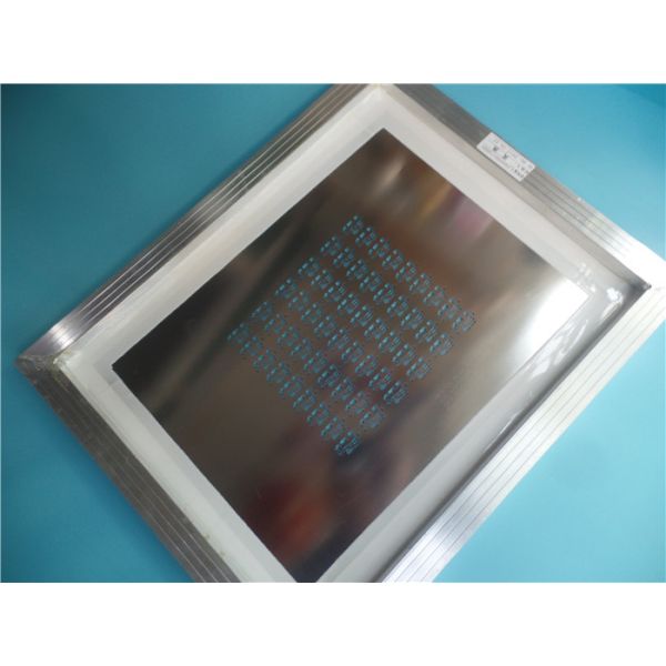 Laser Cut PCB SMT Stencil 0.15mm Stainless Steel Foil with aluminum frame