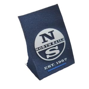 Quality Wholesale Garment Woven Labels on Neck Manufacturer Custom Logo Clothing Brand Label for Clothes Use for sale