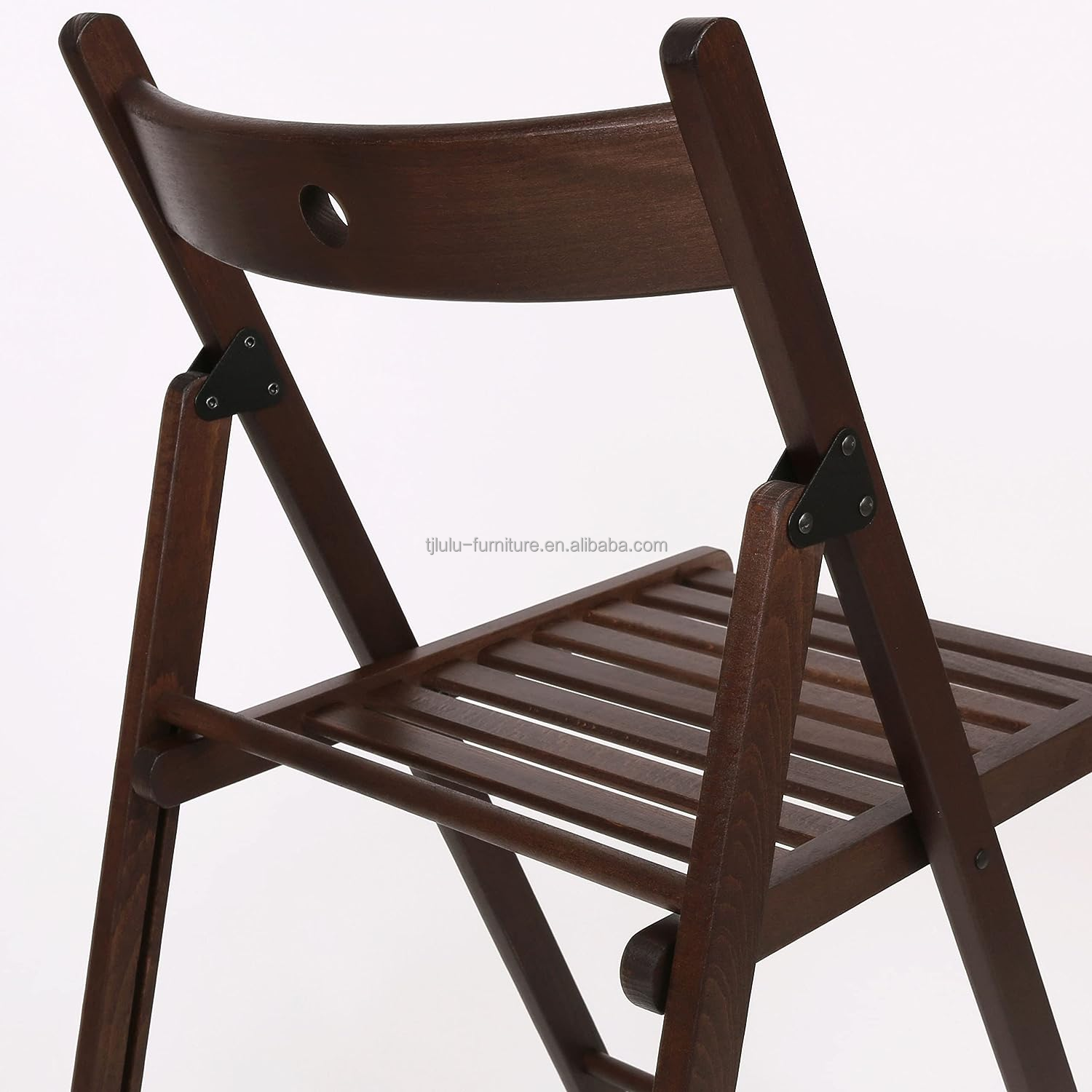 Modern Finish Nitrolacquer Wooden Folding Chairs for Hotel and Event Usage in 2023
