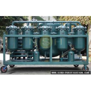 Demulsify Turbine Vacuum System , Low Noise 50Hz Turbine Oil Purification