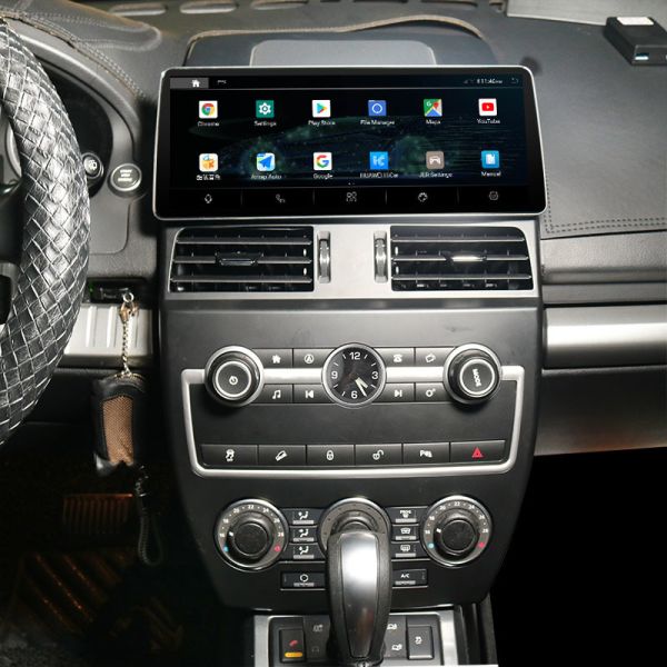 Freelander 2 Android Head Unit Radio Replacement Wireless CarPlay 2007-2012