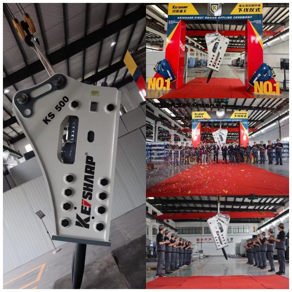 For 35-40ton Road Construction KS320 155mm Chisel Heavy Hydraulic Rock Breaker