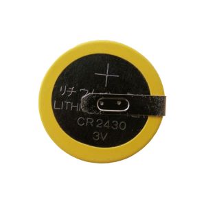 China Eco Friendly Lithium Cell CR2430  3V 280mAh  Mercury Free Low Self Discharge on sale