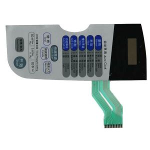 Quality Custom Embossed Metal Dome Membrane Switch Flexible Remote Control Panel for sale