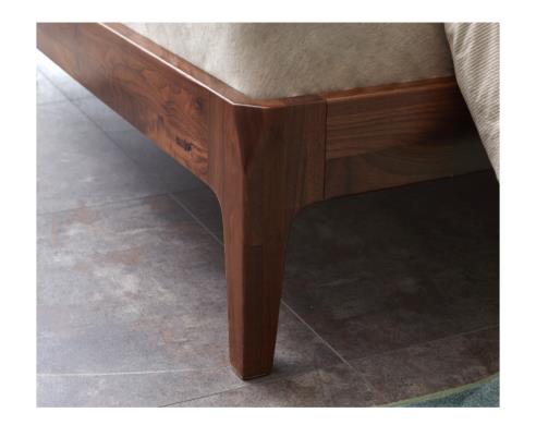 Modern Design Solid Wood Furniture Platform Bed For Bedroom Multi Size