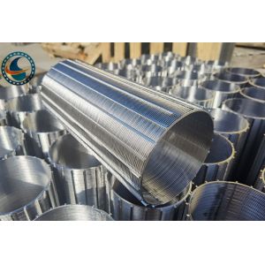 Duplex Steel 2507 Wedge Wire Screen Continuous Slot Id 300mm