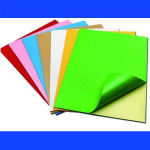 Single Sided Gloss Surface a4 sticker paper for printer