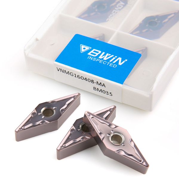 Buy Vnmg 160408 Tungsten Carbide Inserts Turning Cutter CVD Coating at wholesale prices