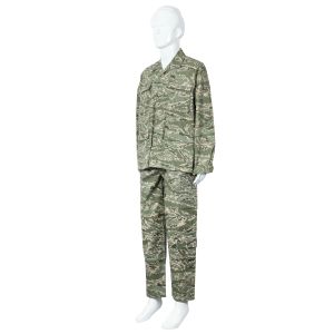 BDU American Tiger Camoulfage Plaid Fabric Army Combat Uniform