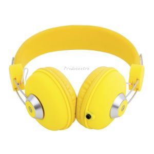 Logo and color customized Folding Headphones On Ear Noise Isolating Headsets for