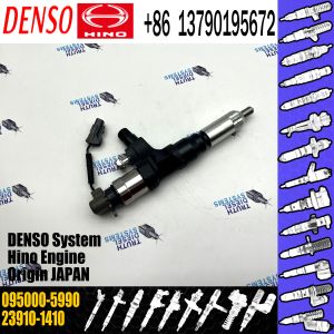 Diesel common rail injector 23670-E0311 23910-1410 095000-5990 for HINO diesel