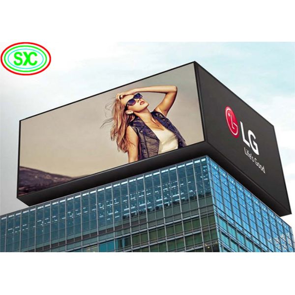 Flexible Module Die-Casting Aluminum Waterproof Full Color HD SMD P8 Outdoor High Brightness LED Advertising Screen