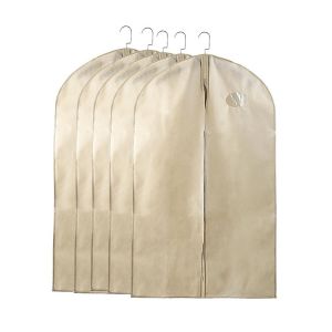 Business Black Quilted 80gsm 60x100cm Non Woven Suit Cover