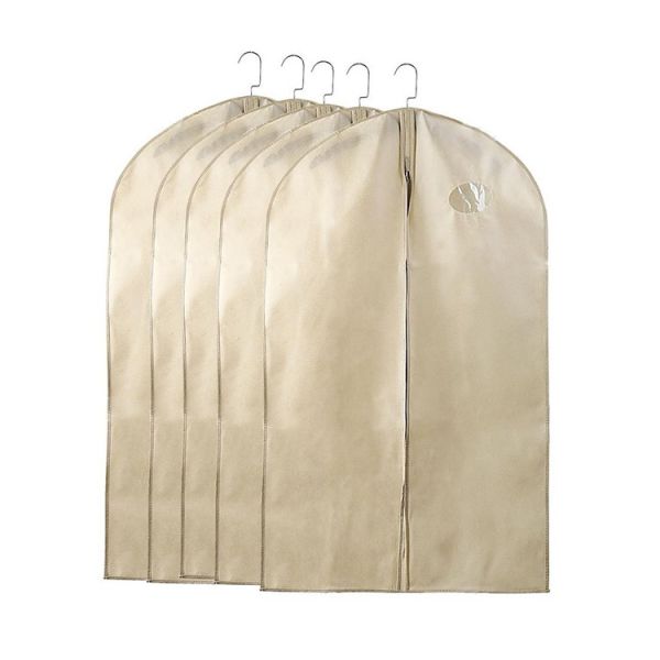 Buy Business Black Quilted 80gsm 60x100cm Non Woven Suit Cover at wholesale prices