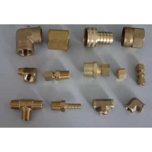 CNC machining brass connectors, made in China professional manufacturer