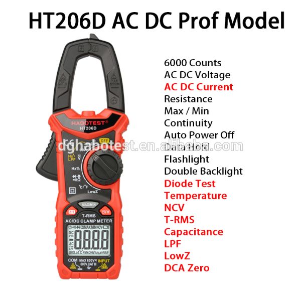 600V Digital Clamp Meter
