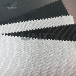 Quality Polyester Stretched Fusing Interlining Elastic Waistband Interlining for sale