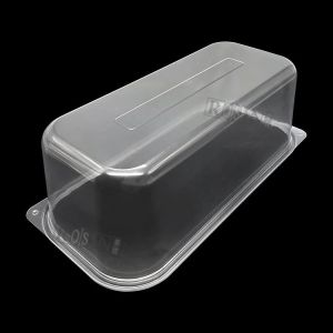 Transparent Disposable PP Plastic Frozen Food Tray 5L Ice Cream Containers