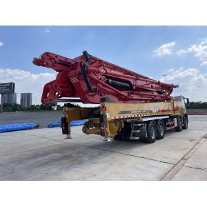 2020 Used Sany 62M Concrete Pump Truck Mercedes Benz Chassis