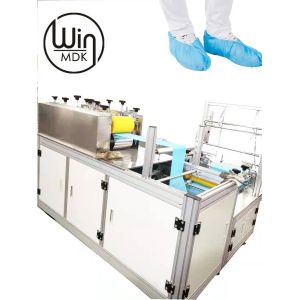 AC220V PP Non Woven Shoe Cover Making Machine Aluminium Alloy