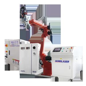 Quality Industrial Machining Robot Welding Machine , Robot Laser Welding Equipment for sale