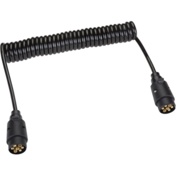Buy Composite Spiral Trailer Light Cable Wiring Harness With Plastic Plug at wholesale prices