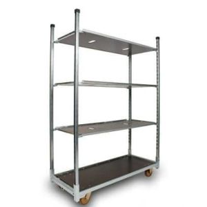 manufecturing flower pot display transportation cart danish flower trolley