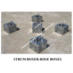 JIS F7206-1998 Marine Stainless Steel Plate Bilge Water Filter Box FH-150A