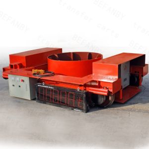 50T On Rail Ladle Transfer Cart For Melton Steel Transfer High Efficiency