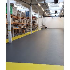 Colorful 6.5mm Garage Tiles PVC Interlocking Floor Tiles For Garage