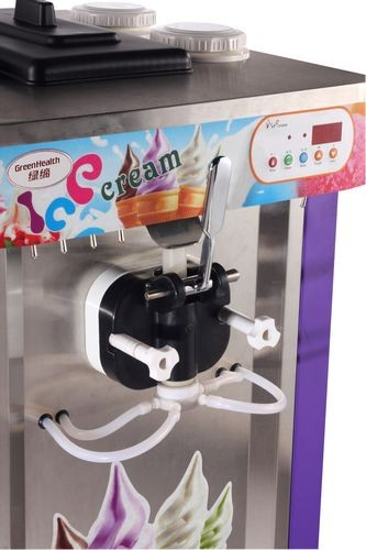 22 L/H Commercial Counter Soft Ice Cream Machine Stainless Steel Ice Cream Making Machine