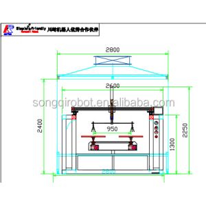 Laptop Shell Automatic Spray Coating Machine 1200mm auto Reciprocating